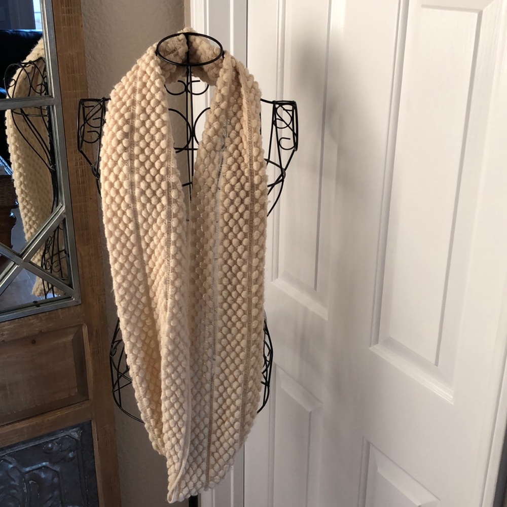Cream scarf